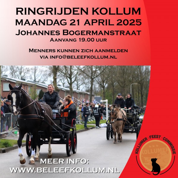 Ringrijden in Kollum